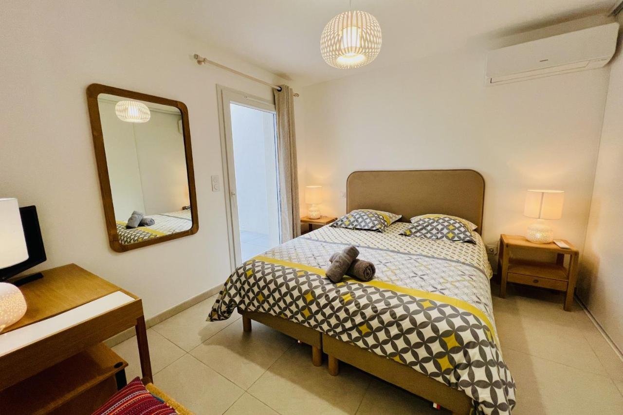 Villa Marie 1 - Superbe Appartement Climatise 2 Chambres Vue Mer لو غراو دو روا المظهر الخارجي الصورة